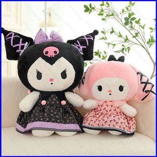 Gp1 หมอนตุ๊กตานุ่ม รูปการ์ตูน Sanrio Kuromi Melody ขนาด 60 ซม. ของขวัญ สําหรับเด็กผู้หญิง PG1