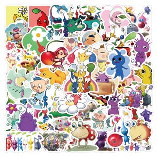 สติกเกอร์ PVC กันน้ํา ลาย PIKMIN Vedio Game 50 ชิ้น