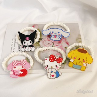 ✿ Sanrio กิ๊บติดผมส่องสว่าง กิ๊บเรืองแสง Kawaii Kuromi Cinnamoroll Mymelody แหวนผม Headrope น่ารักคู่ของขวัญเครื่องประดับผม