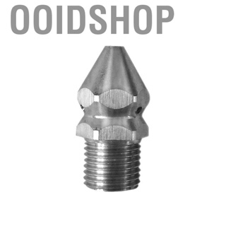 Ooidshop Sewer Drain Jet Nozzle Stainless Steel Rustproof 250bar  Cleaning for Pressure Washer