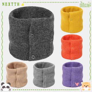 Nextth ปลอกคอผ้าถัก ให้ความอบอุ่น กันความหนาว สีพื้น แฟชั่นฤดูหนาว