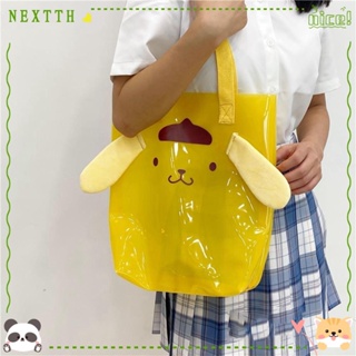 Nextth กระเป๋าใส่โทรศัพท์มือถือ PVC ใส ลายการ์ตูน Kuromi Jelly Bag Melody น่ารัก เรียบง่าย สําหรับเด็กนักเรียน