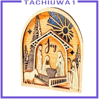 [Tachiuwa1] ฉากประสูติ งานฝีมือไม้ สําหรับ The Mantel