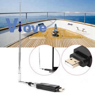 ตัวรับสัญญาณเรือ AIS พร้อมเอาท์พุท USB AR-10 ช่องคู่ ABS และโลหะ