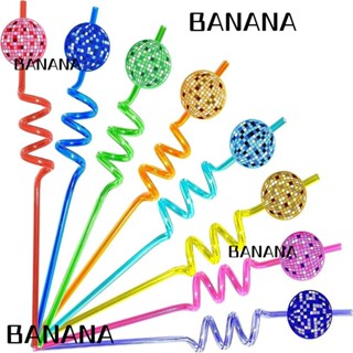 Banana1 ลูกบอลดิสโก้ 70s 8 สี ใช้ซ้ําได้ 24 ชิ้น