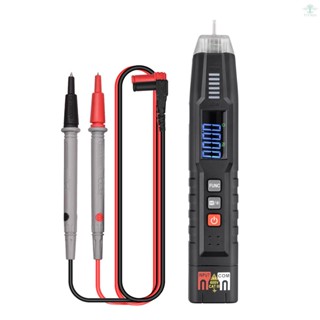 HABOTEST HT122A Pen Type Digital Multimeters Smart Handheld Multi-meter True RMS LCD Display 4000 Counts NCV Meter Voltmeter Pen Tester DC/AC Voltage Resistance Capacitance Frequency Tester Phase Sequence Detection