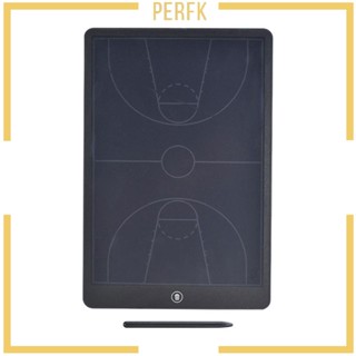 [Perfk] บอร์ดอิเล็กทรอนิกส์ สีขาว พร้อมปากกา สําหรับเรียนการสอน เล่นยิม สาธิตแผน
