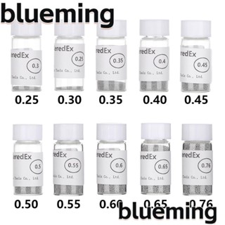 Blueming2 ลูกบอลเชื่อมบัดกรี 0.25~0.76 มม. อุปกรณ์เสริม สําหรับชิป ICchip 25000 ชิ้น ต่อขวด