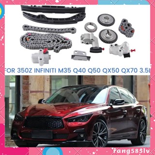 Vq35hr HJ-49175 ชุดโซ่ไทม์มิ่ง แบบเปลี่ยน สําหรับ 350Z Infiniti M35 Q40 Q50 QX50 QX70 3.5L