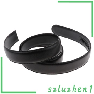 [Szluzhen1] เข็มขัดหนังแฟชั่น ไม่มีหัวเข็มขัด แบบเปลี่ยน 115 ซม. 45 นิ้ว สําหรับผู้ชาย