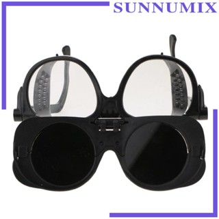 [Sunnimix] แว่นตาเชื่อม เพื่อความปลอดภัย สีดํา