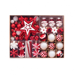 ⚡XMAS⚡Christmas Decoration Pendant Plastic Beautiful Christmas Christmas Balls