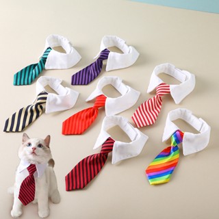 ปลอกคอสัตว์เลี้ยง สุนัข แมว ลายทาง สามารถปรับได้ สไตล์อังกฤษ…