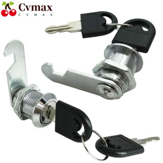 Cvmax กลอนล็อคประตู ตู้ ลิ้นชัก ตู้กับข้าว และตู้ โลหะผสมสังกะสี ทนทาน 2 แพ็ค