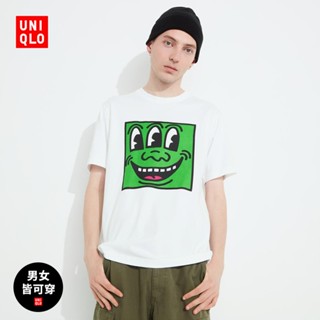 S-5XL Uniqlo เสื้อยืดแขนสั้น พิมพ์ลาย ARCHIVE สําหรับผู้ชาย และผู้หญิง 2023 (UT) 463152