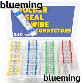 Blueming2 อุปกรณ์เชื่อมต่อสายไฟ 5 ขนาด 240 ชิ้น พร้อมกล่องเก็บ 5 สี