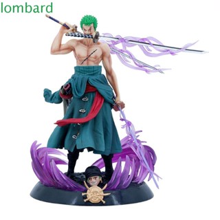 Lombard ตุ๊กตาฟิกเกอร์ Roronoa Zoro Banpresto Roronoa Zoro Japan ของเล่นสําหรับเด็ก