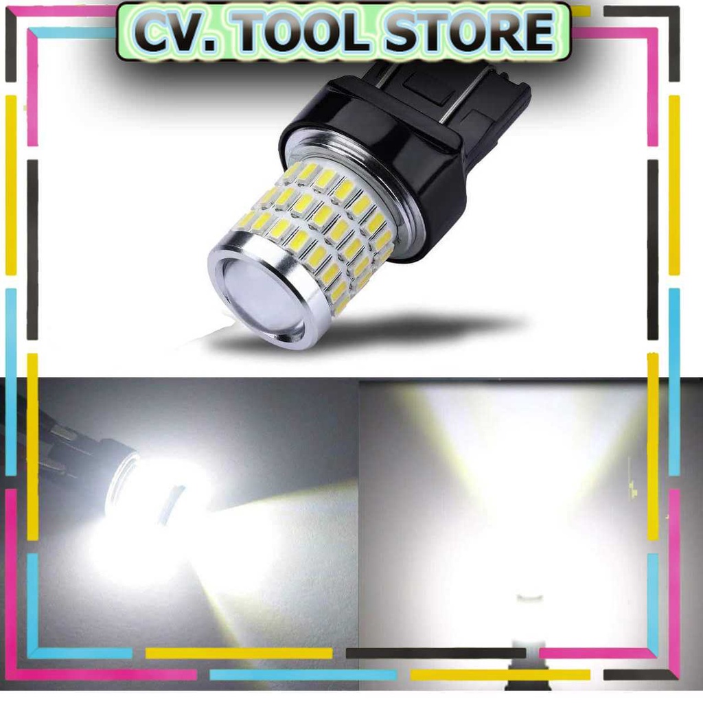 เครื่องมือ STORE - ZUSTIFY Cool White LED รถที่จอดรถ 6000K T20 12V 5W 1 ชิ้น - Z600