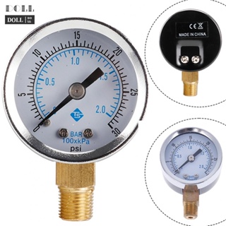 ⭐NEW ⭐Professional Grade Stainless Steel Low Pressure Gauge for Fuel Air Oil Gas Water