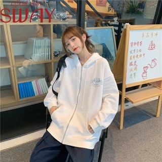 SWAY เสื้อกันหนาว เสื้อฮู้ด สบายๆ fashionable High-quality casual WJK2390PJ837Z230914