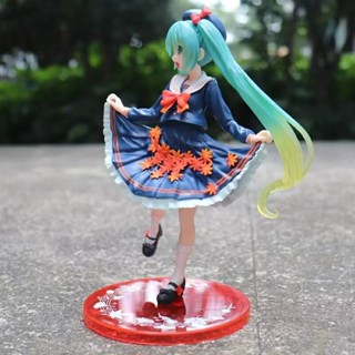 Taito miku โมเดลฟิกเกอร์ รูปใบเมเปิ้ล Hatonic 3rd Four Seasons สําหรับตกแต่ง
