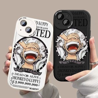 เคสโทรศัพท์มือถือหนังแกะ ซิลิโคนนิ่ม กันกระแทก ลายอนิเมะวันพีช ลูฟี่ สําหรับ vivo Y5 30 20 19 3 7 10 31 32 33 47 52 53S pro S1 6 7T 9 10 12 15E V15 เคสป้องกัน