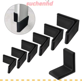 Suchenhd ปลอกยางป้องกันขา ทรงสามเหลี่ยม ประเภท L 4 ชิ้น