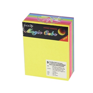 StickN กระดาษโน้ต 255 4"x3" รุ่น Neon 21 คละสี