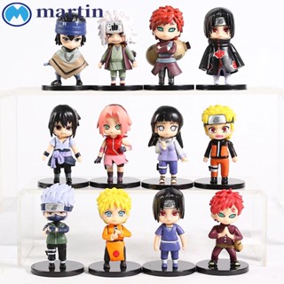 Martin ของเล่น PVC การ์ตูนนารูโตะ Gaara Sasuke Obito Itachi Kakashi