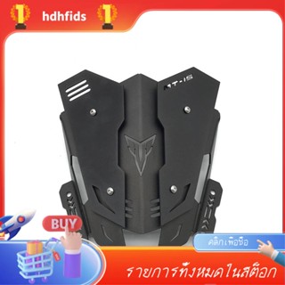 กระจกกันลม อลูมิเนียมอัลลอย สีดํา สําหรับรถจักรยานยนต์ Yamaha MT-15 MT 15 MT15 2019-2020