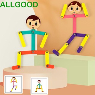 Allgoods ของเล่นไม้จับคู่มอเตอร์ เกมโปสการ์ด Montessori สําหรับเด็ก