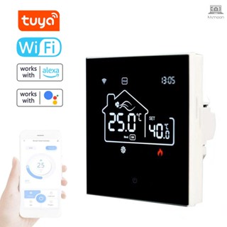 Tuya เทอร์โมสตัทเครื่องปรับอากาศ WiFi หน้าจอดิจิทัล TOLO-9.7