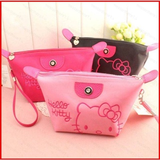 Ere1 Sanrio HelloKitty กระเป๋าเครื่องสําอาง กันน้ํา ลายการ์ตูนน่ารัก พร้อมกระเป๋าจัดเก็บอุปกรณ์อาบน้ํา ความจุขนาดใหญ่