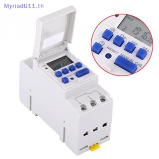 Myriadu THC15A สวิตช์รีเลย์ตั้งเวลาดิจิทัล อิเล็กทรอนิกส์ 220V 12V 24V 110V