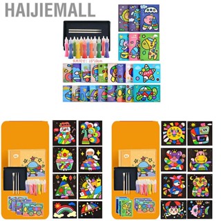 Haijiemall Sand  Paper Set Children DIY Art Color Painting Creative Early Education Toys