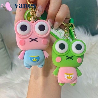 Vanes1 พวงกุญแจไดโนเสาร์ พวงกุญแจการ์ตูนสัตว์ PVC Kawaii Eye Press ของเล่นคลายเครียด จี้เคสหูฟัง