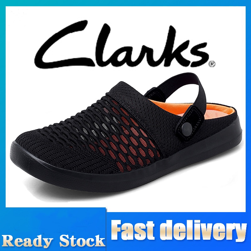 Clarks รองเท้าสําหรับชาย clarks รองเท้าผู้ชายแบนรองเท้าผู้ชายเกาหลี Scholl กีฬาผ้าใบขนาดใหญ่ EU 45 4
