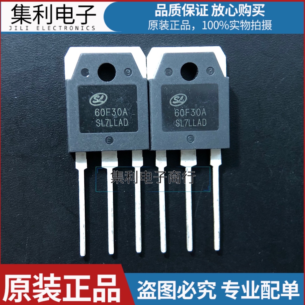 ใหม่ 5PCS 60F30A 60F30 TO-3P 60A 300V เครื่องเชื่อม fast recovery ไดโอด