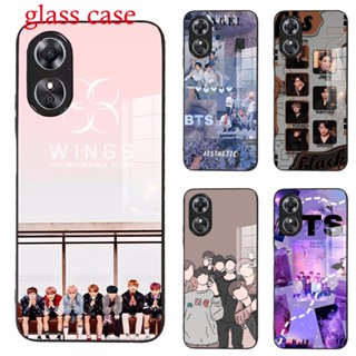 เคสโทรศัพท์มือถือ ลาย BTS 5 สําหรับ OPPO A17