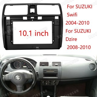 แผงเครื่องเล่น MP5 วิทยุ Fascia สําหรับ Suzuki 2004-2010 Swift/2008-2010 Dzire 10.1 นิ้ว