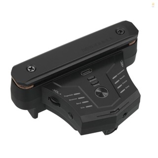 DOUBLE Soundhole Pickup Cartridges with Built-in Rechargeable Battery for 95-110mm Diameter Sound-hole Guitars