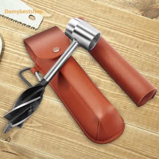 [Domybestshop.th] ประแจมือ พร้อมเคสหนัง สําหรับเจาะรูไม้ ตั้งแคมป์