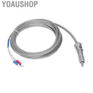 Yoaushop K Type Thermocouple Compression Spring M12 Temperature Gauge  Probe