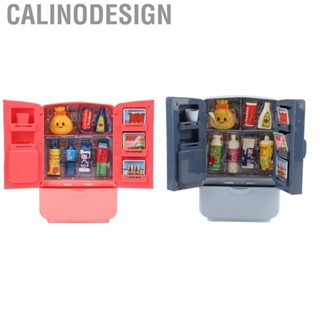 Calinodesign Little Chef Toy  Mini Fridge Enhances Experience for More Than 3 Years Old Child Gift