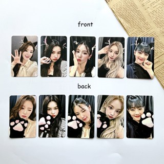 โปสการ์ดโฮโลแกรมเลเซอร์ I-DLE 6th Mini Album I FEEL KMS Photocards Miyeon Yuqi Shuhua Minnie Soyeon GIDLE Kpop ลดราคา 5 ชิ้น ต่อชุด