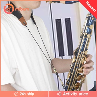 [Mibum] สายคล้องคอแซกโซโฟน ติดตั้งง่าย พร้อมหัวเข็มขัด สําหรับ Alto Tenor Sax