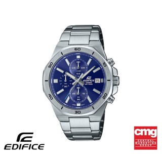 CASIO นาฬิกาข้อมือผู้ชาย EDIFICE รุ่น EFV-640D-2AVUDF วัสดุสเตนเลสสตีล สีน้ำเงิน