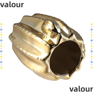 Valour กล่องเก็บแปรงปากกา เซรามิค อเนกประสงค์