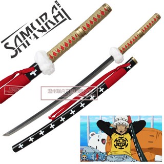 Japan One Piece Kikoku คิโกกุ  ทราฟัลการ์ ดี วอเตอร์ ลอว์ ดาบซามูไร ลับคม Sword Samurai คาตานะ Happyday lucky