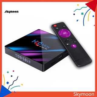 Skym* H96 Max RK3318 เครื่องเล่นมีเดีย 4+64GB 4K WiFi ความคมชัดสูง สําหรับ Android 90